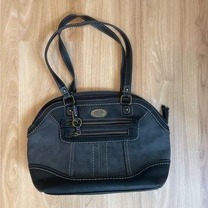 B.O.C. Born Concepts Navy Tote Bag Faux Leather